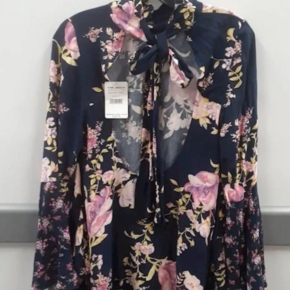 Free People Tate Floral‎ Tunic Dress